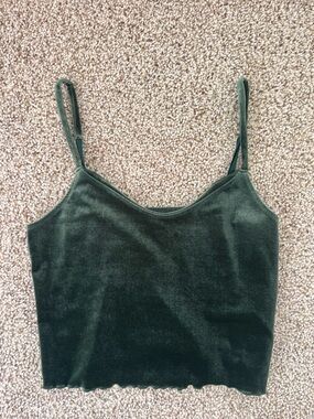 Abercrombie Velvet Cami Tank Top